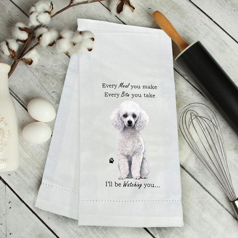 Poodle Kitchen Towel